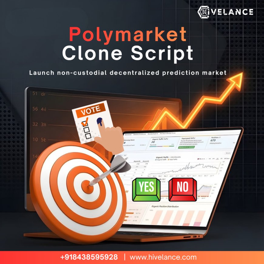 Polymarket Clone Script: Launch non-custodial decentralized prediction market