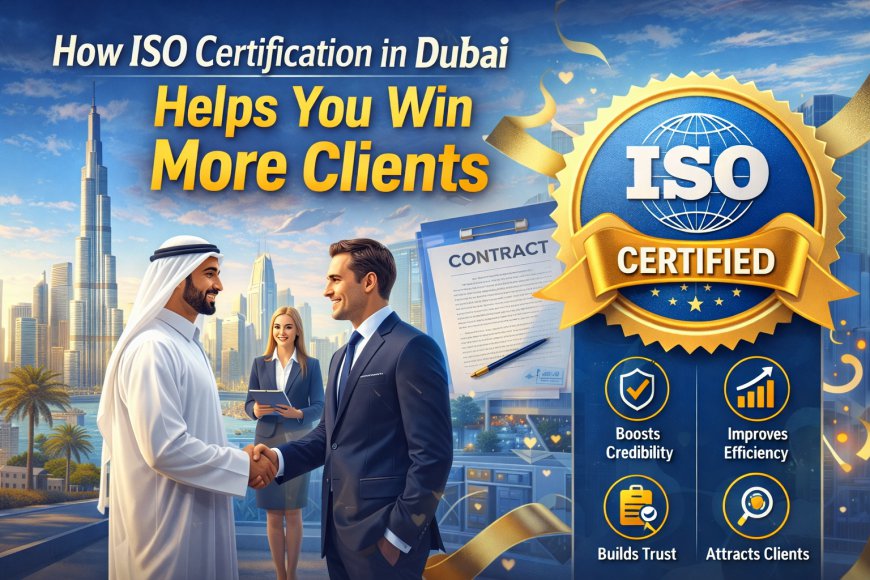 How ISO Certification in Dubai Helps You Win More Clients
