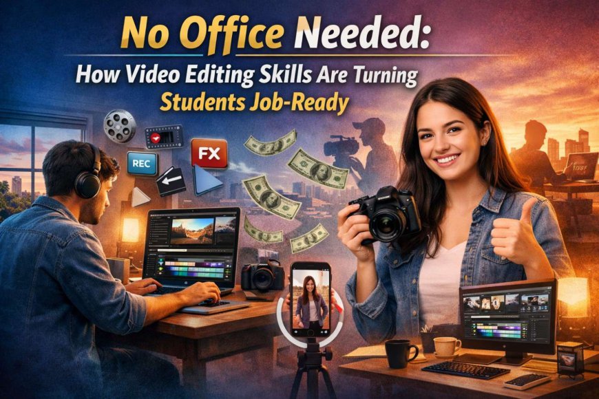No Office Needed: How Video Editing Skills Are Turning Students Job-Ready