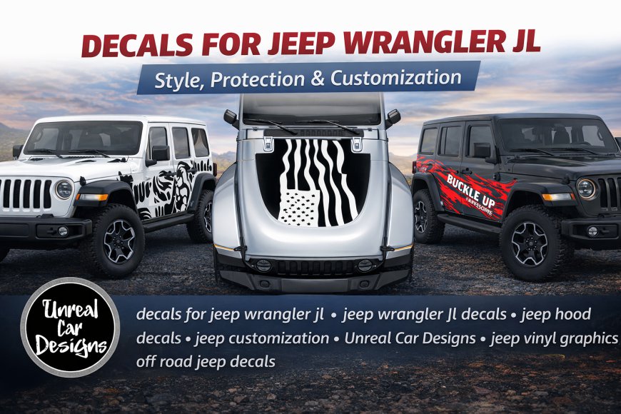 Decals for Jeep Wrangler JL: The Ultimate Guide to Style, Protection, and Customization