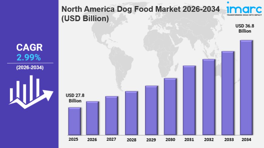 North America Dog Food Market Size Growth, Share Demand & Forecast to 2034