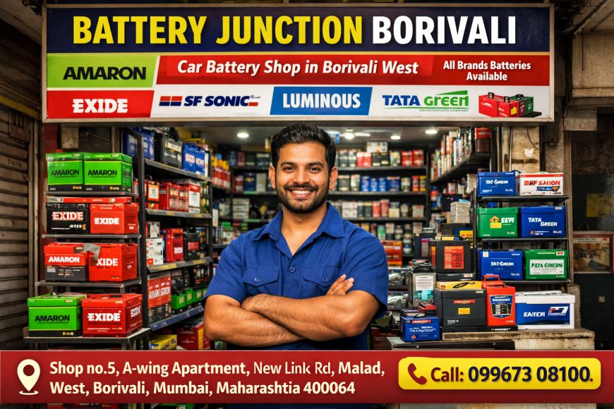 Car Battery Shop in Borivali West