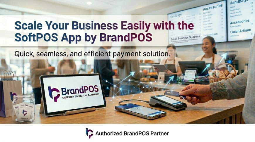 Scale Your Business Easily with the SoftPOS App by BrandPOS