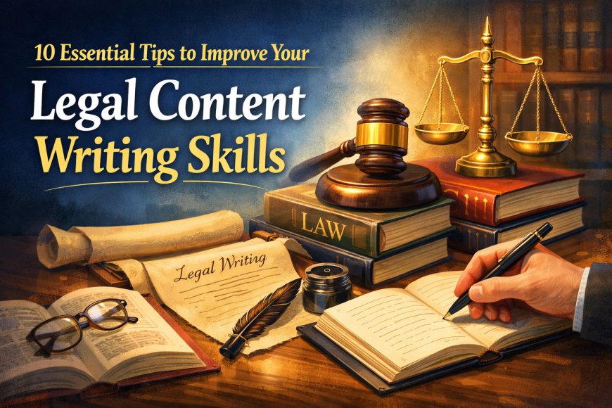 10 Essential Tips to Improve Your Legal Content Writing Skills