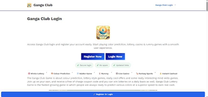 Ganga Club: India's Most Trusted Online Betting Platform