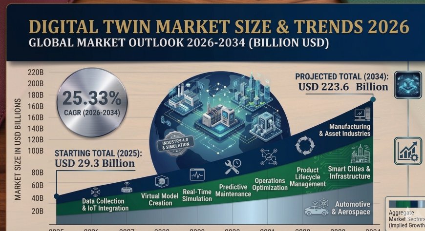 Digital Twin Market Size, Growth, Latest Insights and Forecast 2026-2034