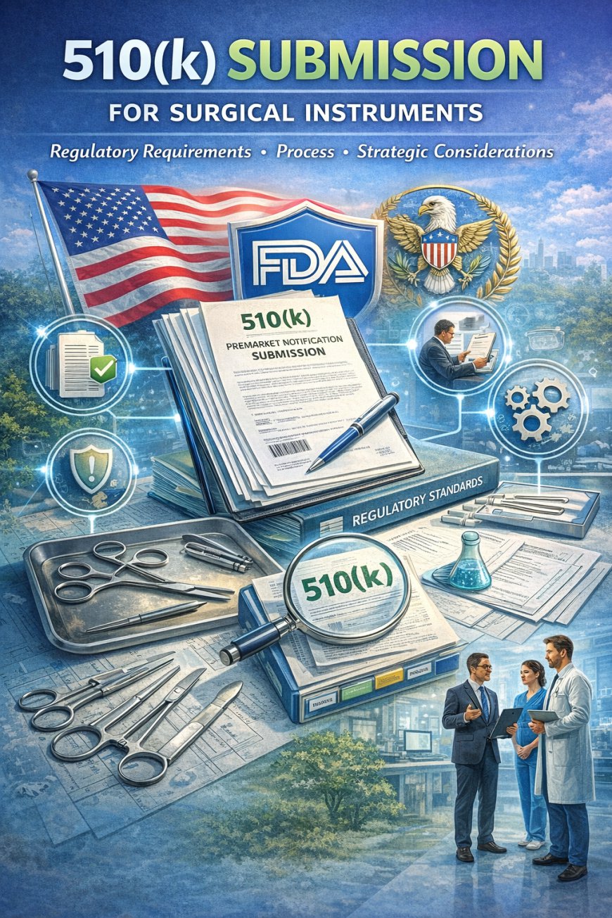 510(k) Submission for Surgical Instruments Regulatory Requirements, Process, and Strategic Considerations