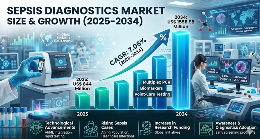 Sepsis Diagnostics Market Scope Analysis and Industry Expansion Overview to 2026-2034