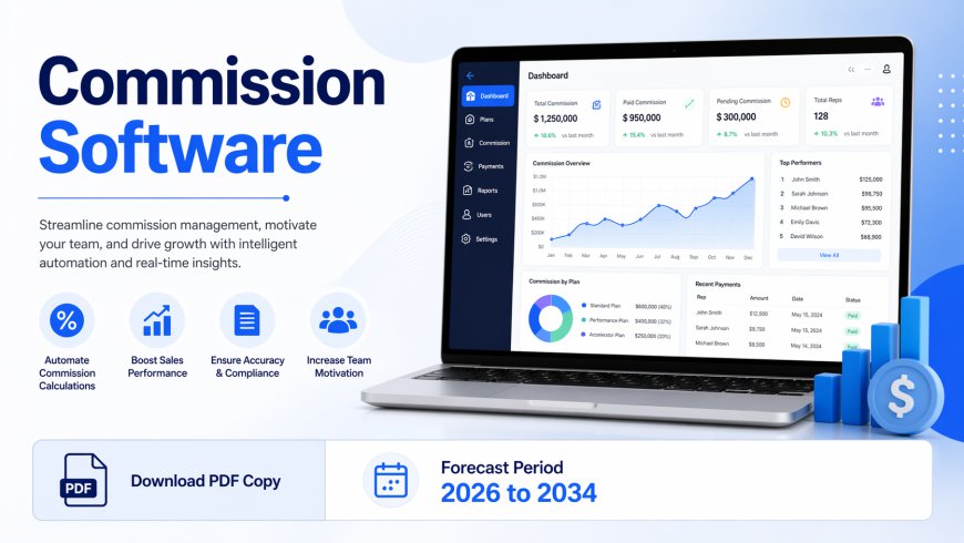 US Commission Software Market Outlook 2034: Trends, Key Players, and Industry Analysis