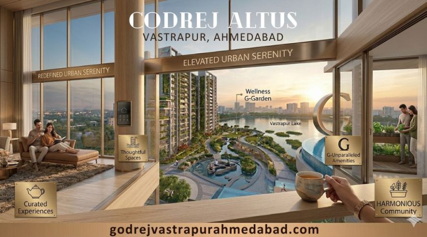 Godrej Altus Vastrapur Ahmedabad : Book Premium Homes For Living