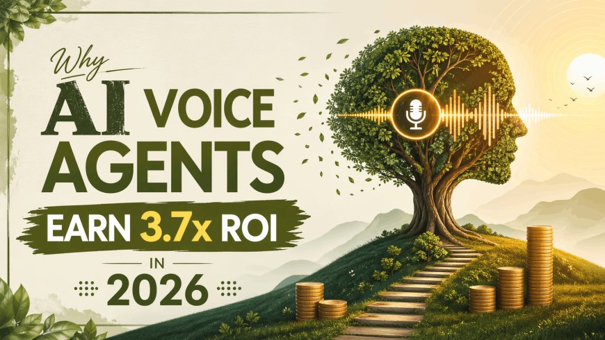 Why AI Voice Agents Earn 3.7x ROI in 2026