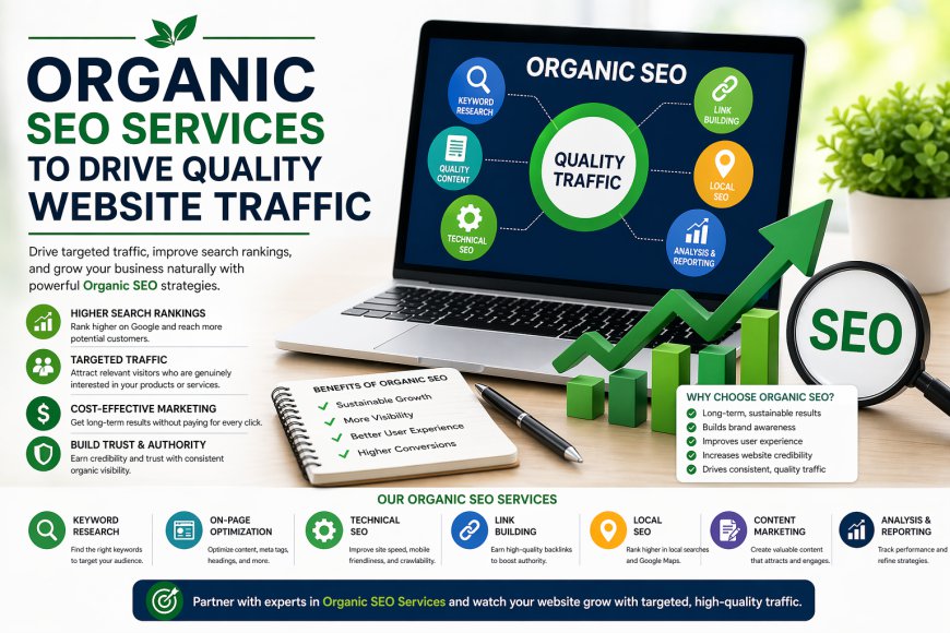 Organic SEO Services to Drive Quality Website Traffic