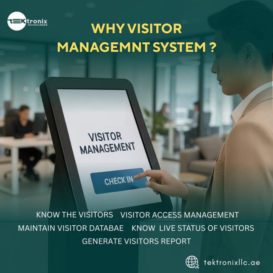 Enterprise Visitor Management System: Protecting UAE Businesses from Day One