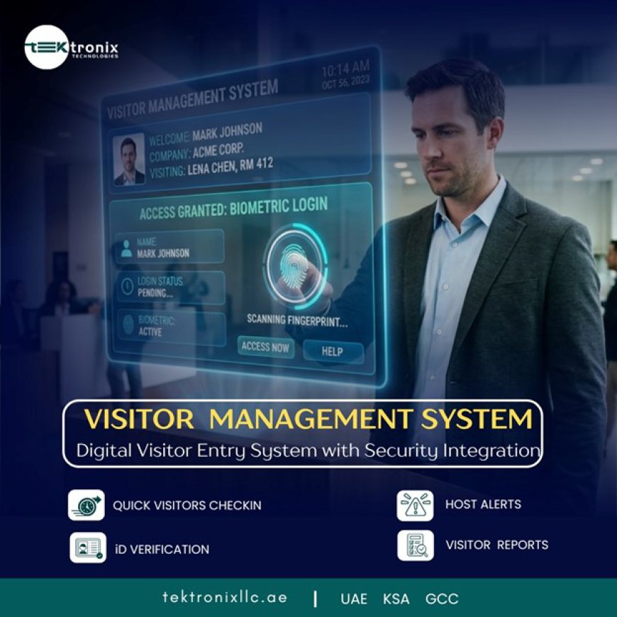 Visitor Management System: UAE's Key to Operational Efficiency