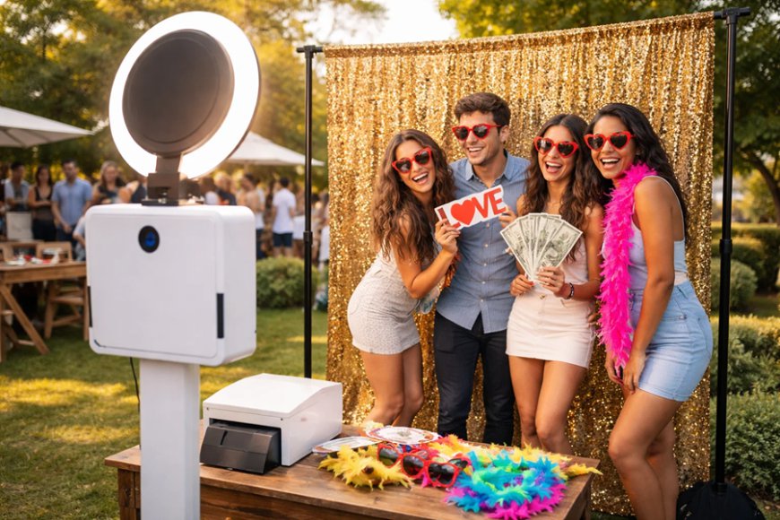 Corporate Events in Silicon Valley: How Open Air Photo Booths Boost Employee Engagement