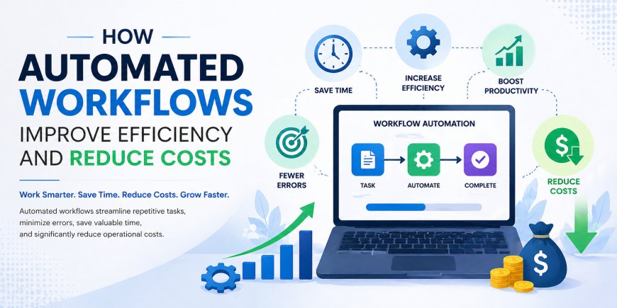How Automated Workflows Improve Efficiency and Reduce Costs