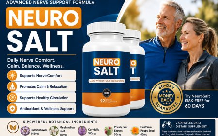 NeuroSalt Reviews USA – Natural Nerve Support Formula