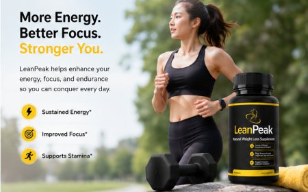LeanPeak Reviews USA – Natural Weight Support Formula