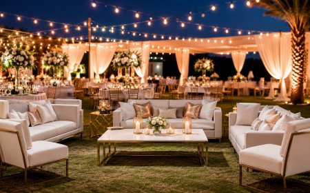 What to Know Before Choosing Event Furniture Rental in Dubai