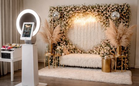 San Jose's Best Custom Backdrop Photo Booth Service for Weddings & Parties