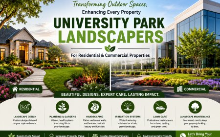 How University Park Landscapers Transform Residential and Commercial Properties