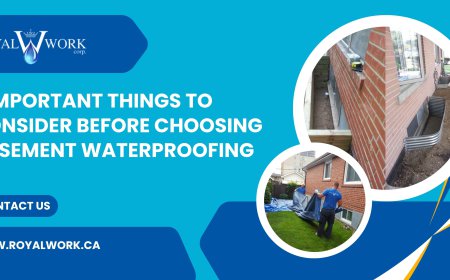 7 Important Things to Consider Before Choosing Basement Waterproofing