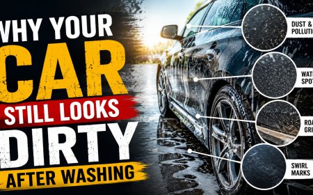 Why Your Car Still Looks Dirty After Washing