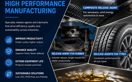 Why Mould Release Agents Are Critical for Modern Manufacturing Industries