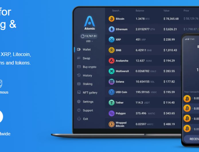 Atomic® Wallet - Download Extension | Best Crypto Wallet App
