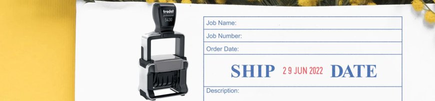 Custom Date Stamps by Acorn Sales: Improve Organization and Efficiency in Every Business Operation