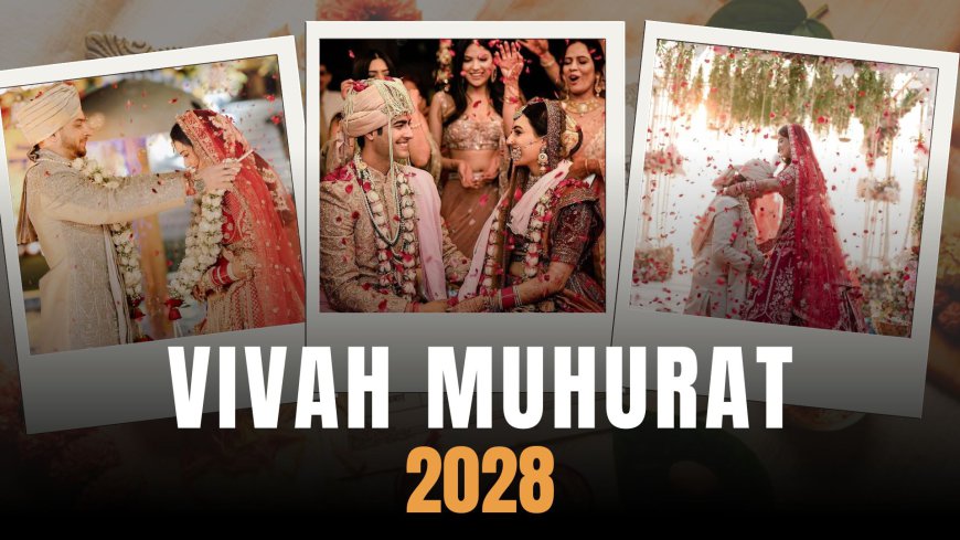 Best Vivah Muhurat 2028 Dates for Hindu Weddings in India