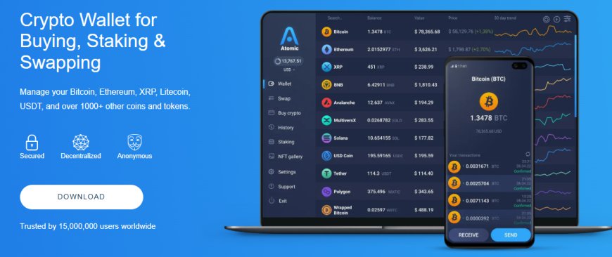 Atomic® Wallet - Download Extension | Best Crypto Wallet App