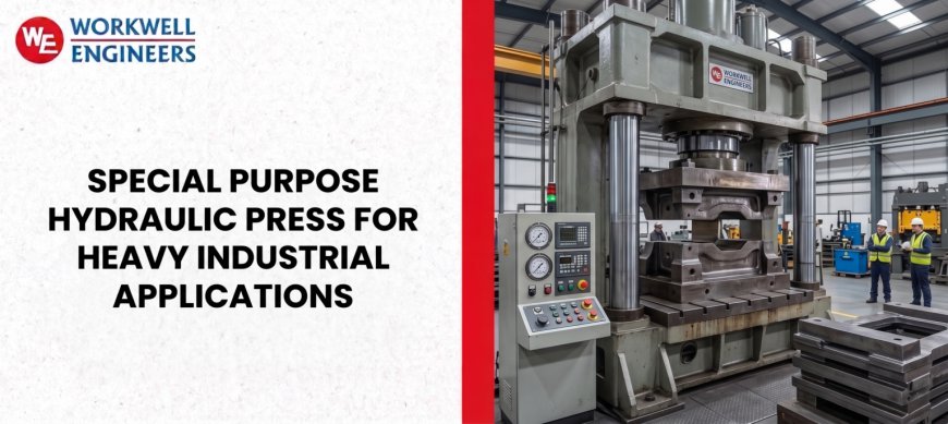 Special Purpose Hydraulic Press for Heavy Industrial Applications