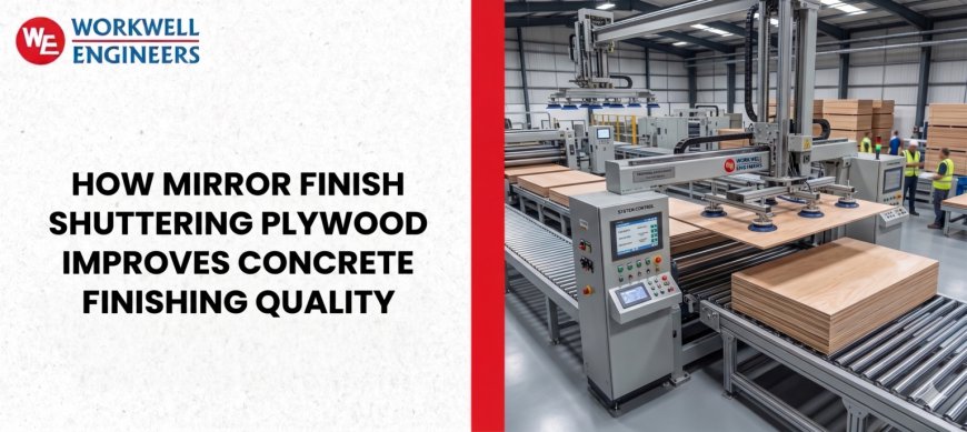 How Mirror Finish Shuttering Plywood Improves Concrete Finishing Quality