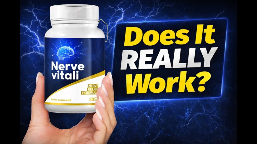 NerveVitali Reviews USA – Natural Nerve Support Formula