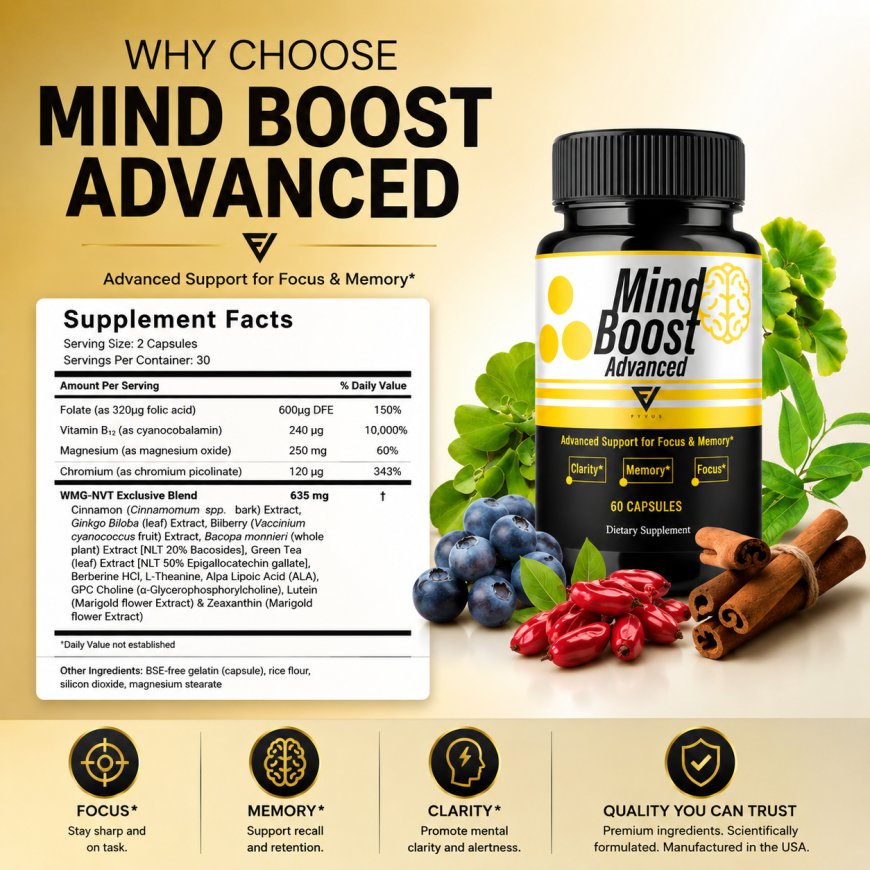 MindBoost Reviews USA | Natural Brain Support Formula