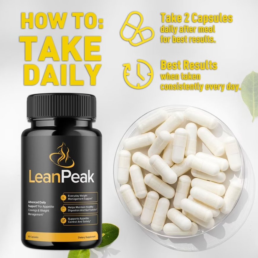 LeanPeak Reviews USA | Natural Metabolism Support