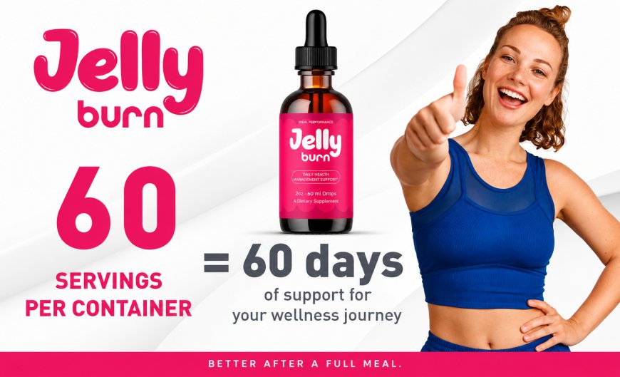 JellyBurn Reviews USA | Natural Weight Support Drops