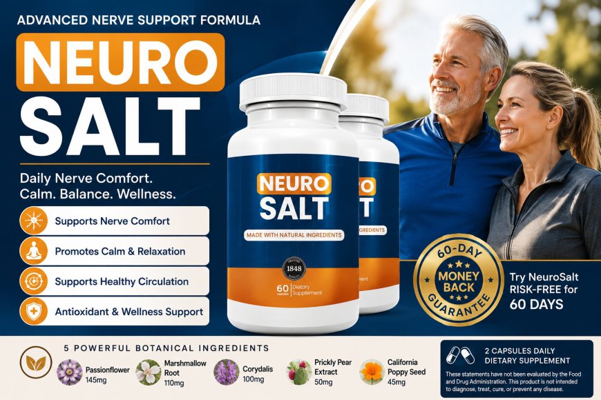 NeuroSalt Reviews USA – Natural Nerve Support Formula