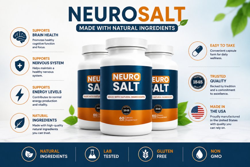 NeuroSalt Reviews: Natural Nerve Support Formula