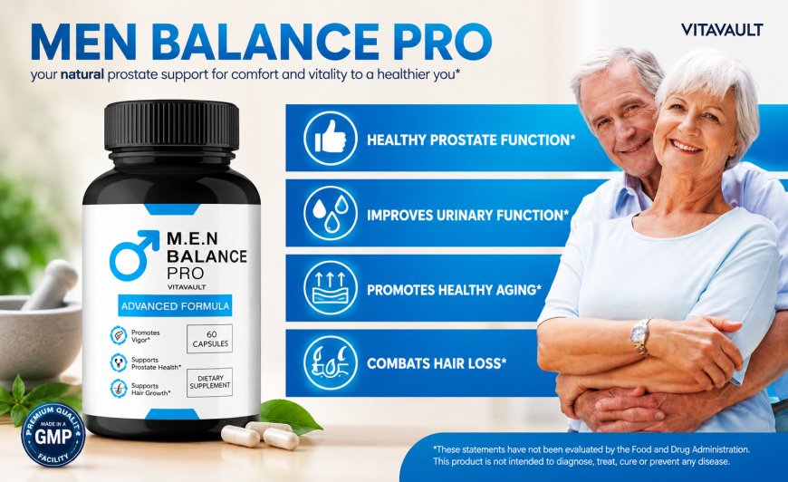 Men Balance Pro Review USA | Energy & Vitality Support
