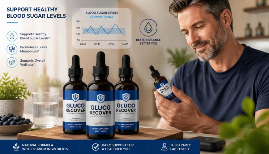 Gluco Recover – Advanced Daily Blood Sugar Balance & Energy Support