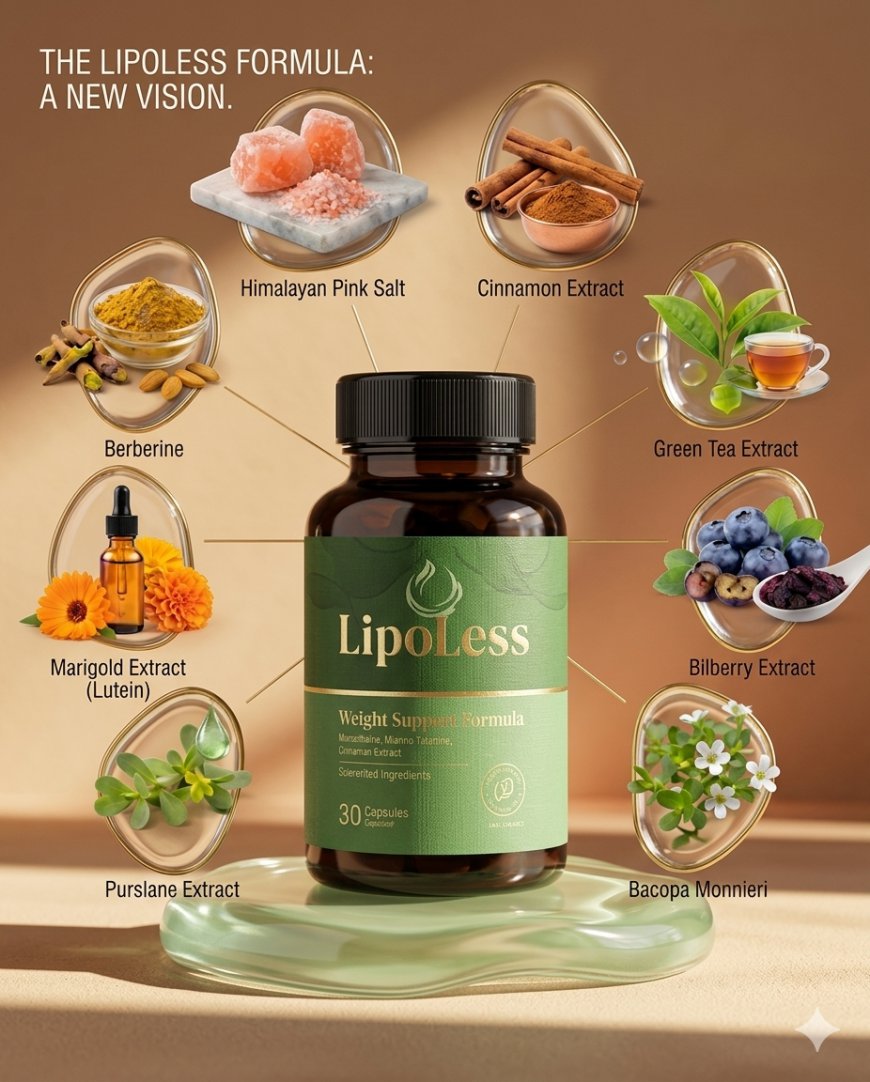 LipoLess Supplement Review: Natural Weight Support USA