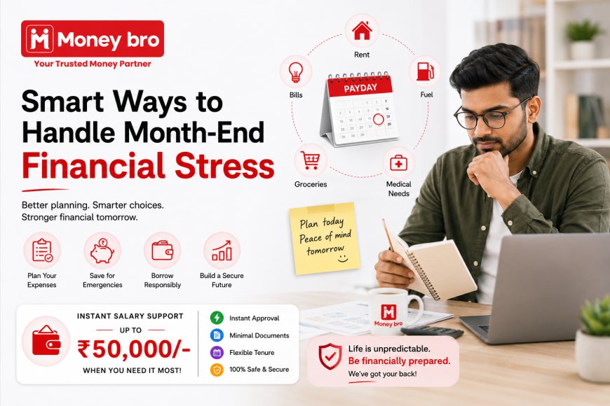 Smart Ways Salaried Professionals in India Can Handle Month-End Financial Stress
