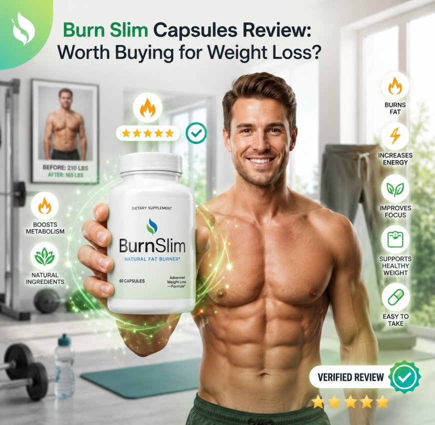 BurnSlim Review 2026: Natural Fat Burner & Metabolism Support Supplement