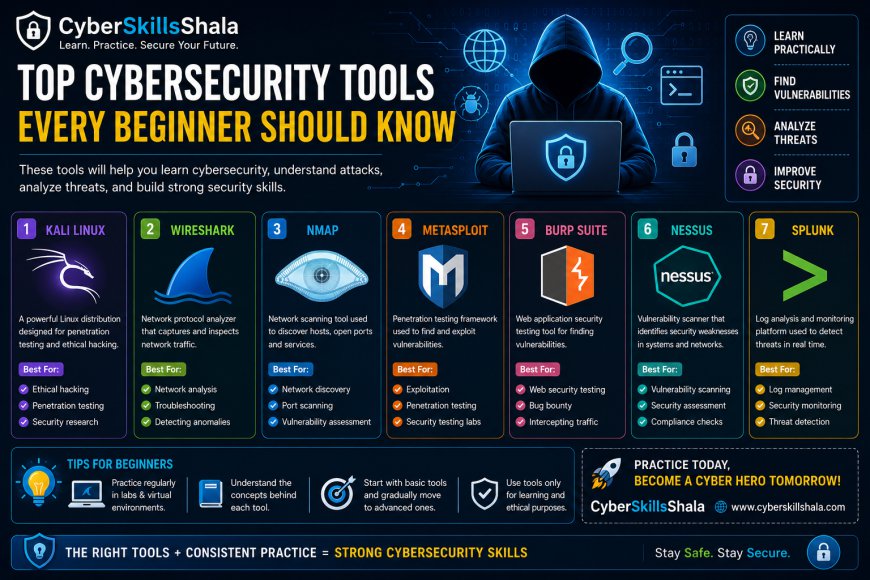 Top Cybersecurity Tools Every Beginner Should Know