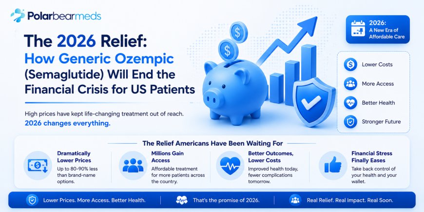 The 2026 Relief: How Generic Ozempic (Semaglutide) Will End the Financial Crisis for US Patients