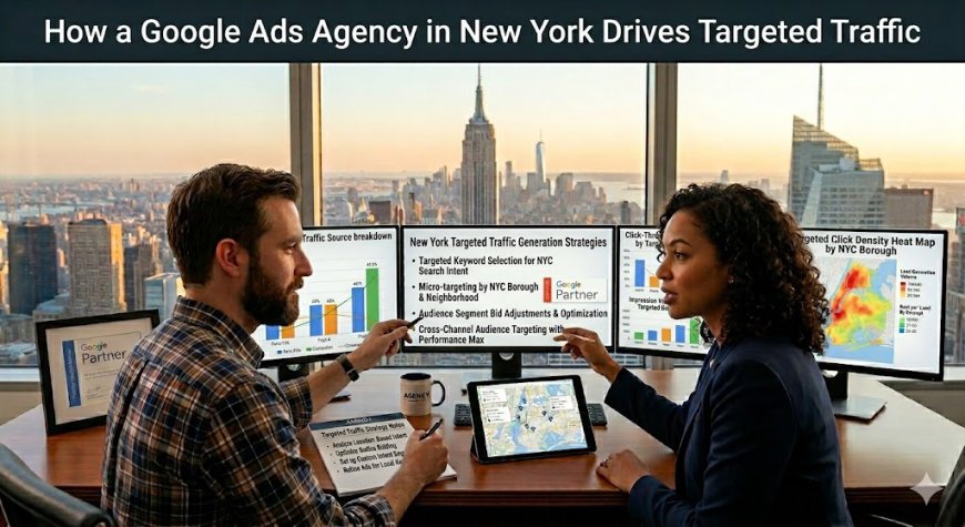 How a Google Ads Agency in New York Drives Targeted Traffic