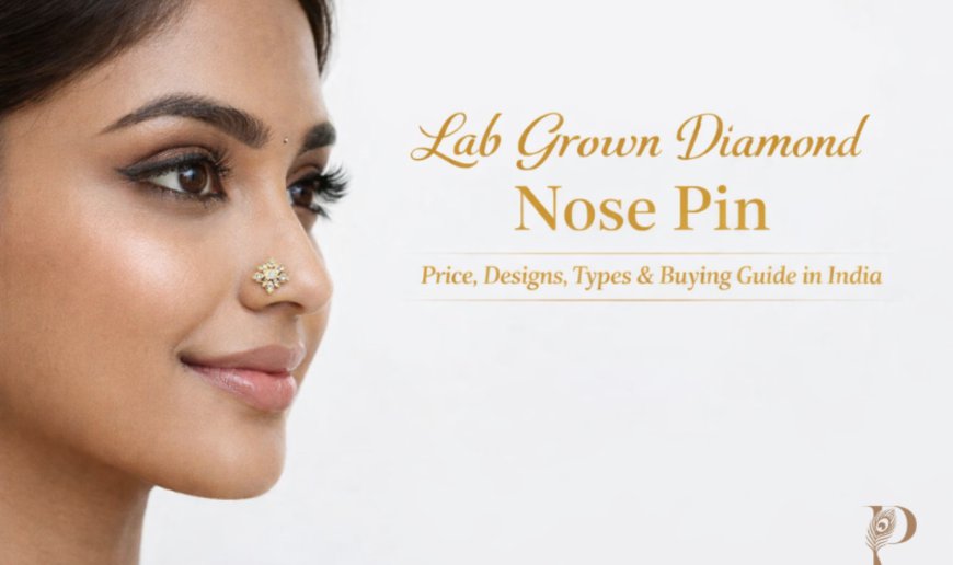 Lab Grown Diamond Nose Pin: Price, Designs, Types & Buying Guide in India