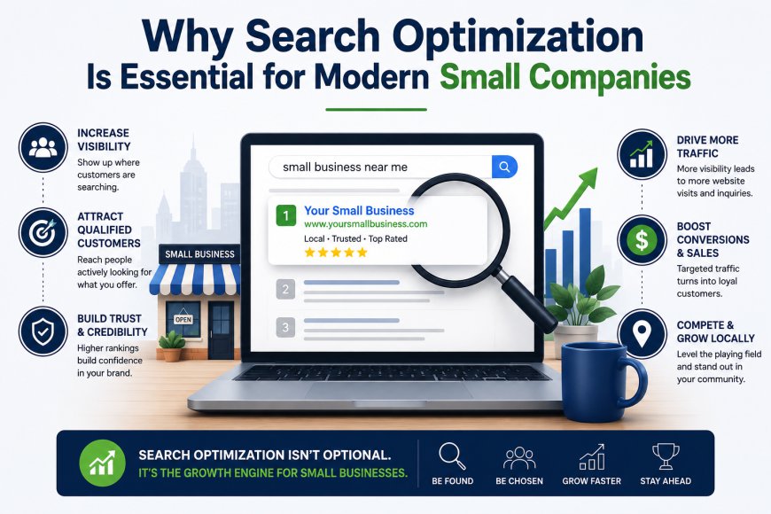 Why Search Optimization Is Essential for Modern Small Companies